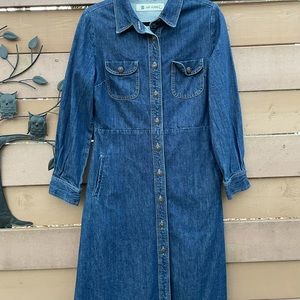 Vintage 90’s denim western style dress